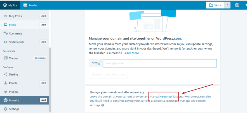 Step 4 Domain Mapping Create WordPress.com Site On Your Existing Domain!